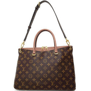 Louis Vuitton Monogram Leather Brown Pallas Bag